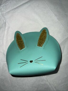 Too Faced Bunny Cosmetic Bag Be Cool Not Cruel